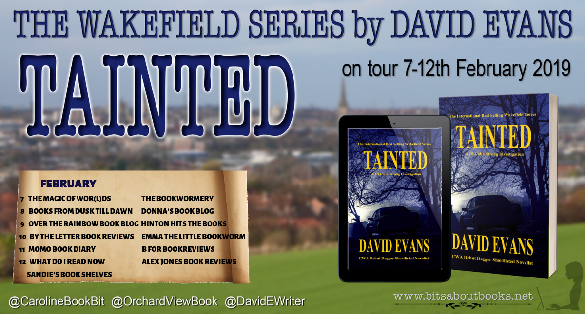 TAINTED - David Evans - Blog Tour Poster