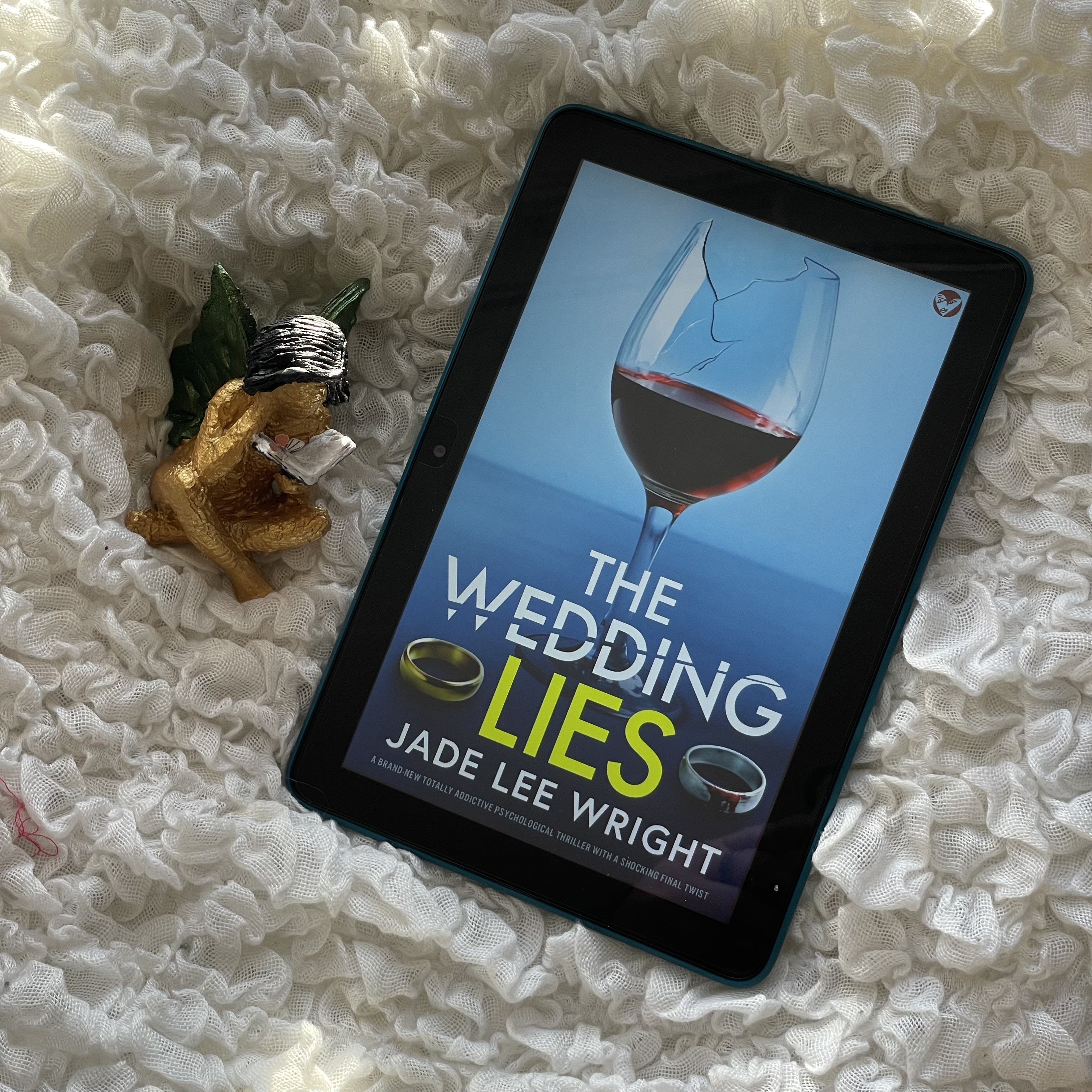 front cover image of the book "The Wedding Lies" by Jade Lee Wright (2026)