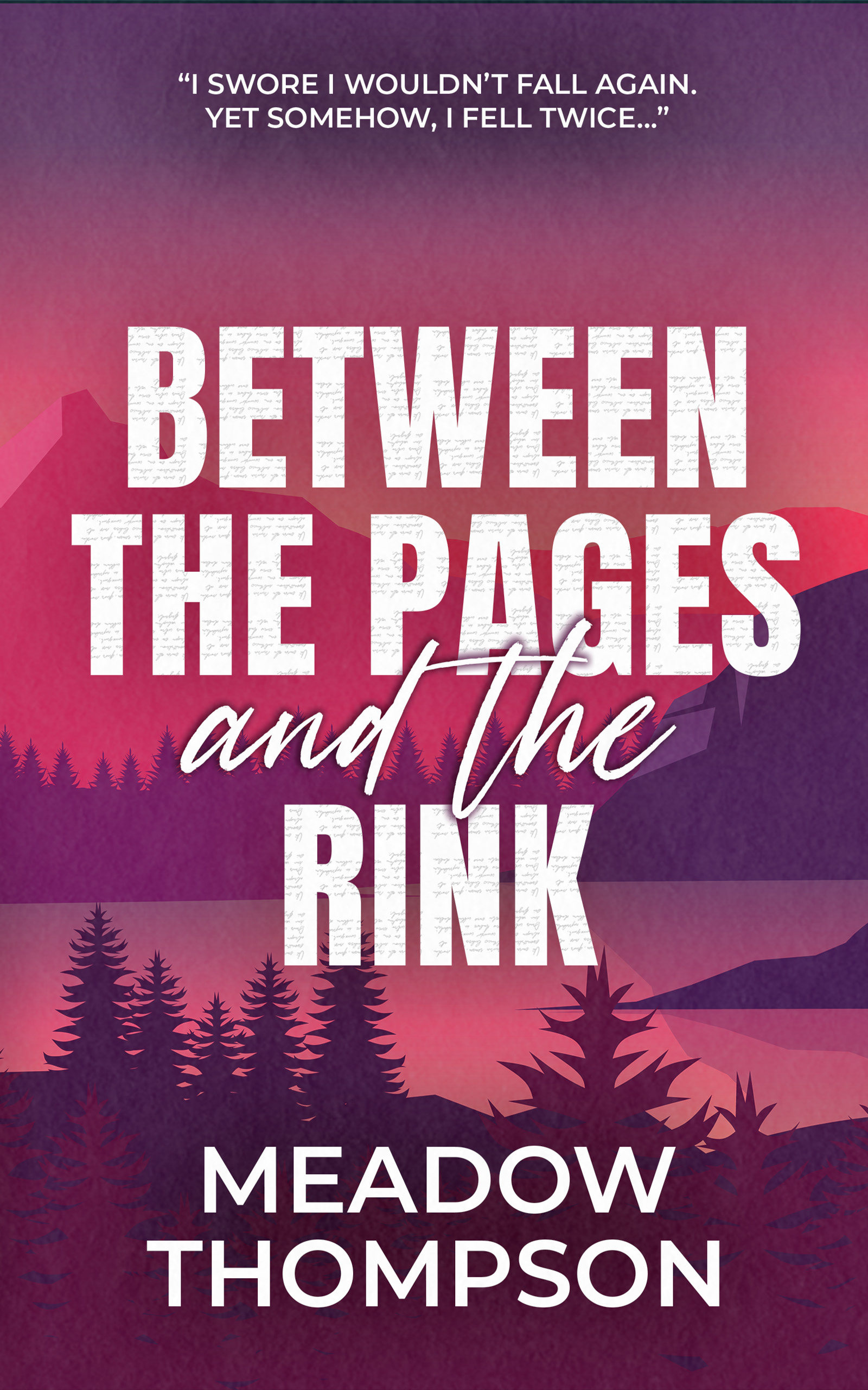 Between the Pages and the Rink by Meadow Thompson – MoMoBookDiary