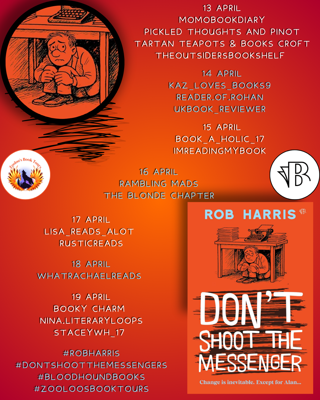 Don’t Shoot The Messenger by Rob Harris – MoMoBookDiary