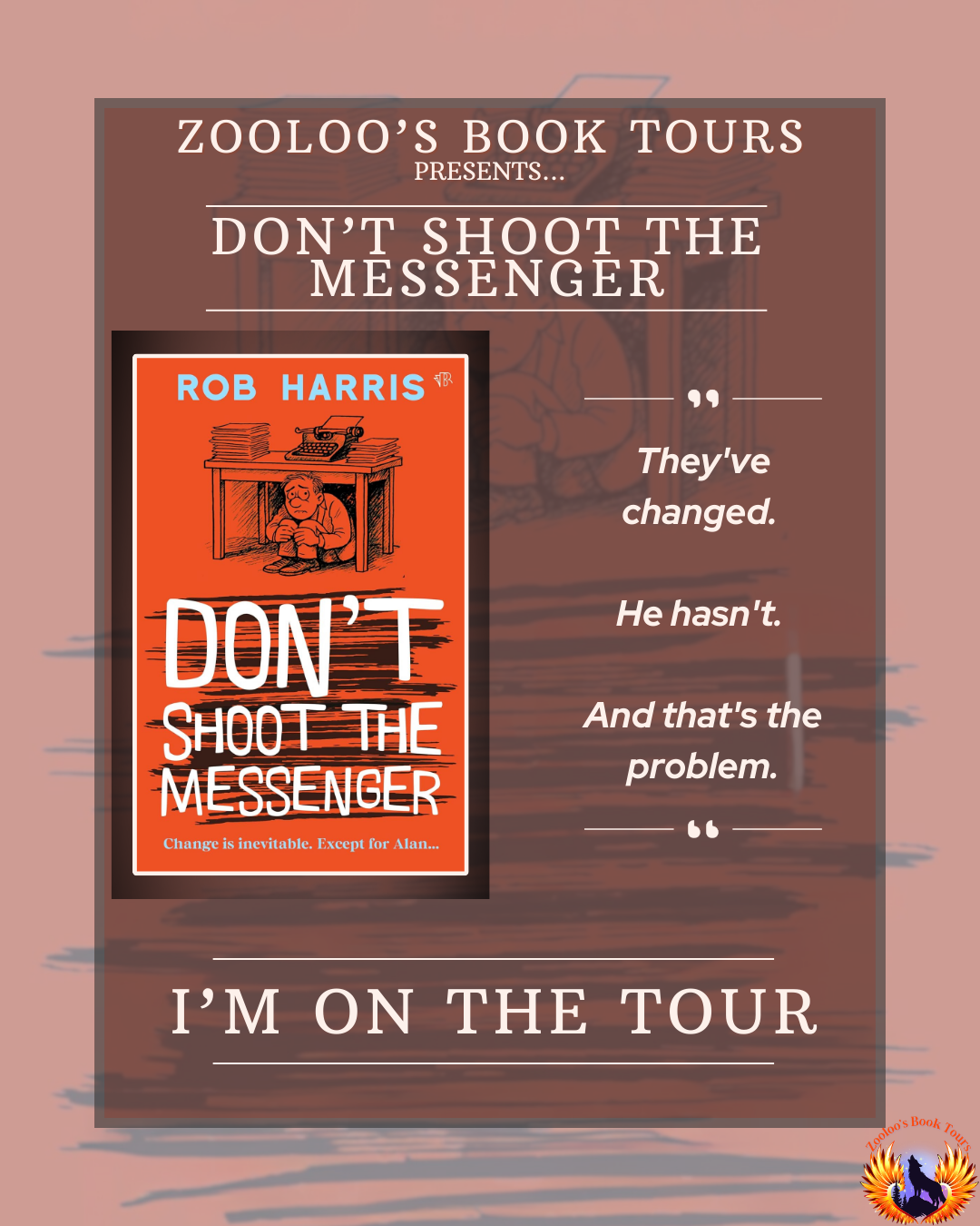 Don’t Shoot The Messenger by Rob Harris – MoMoBookDiary