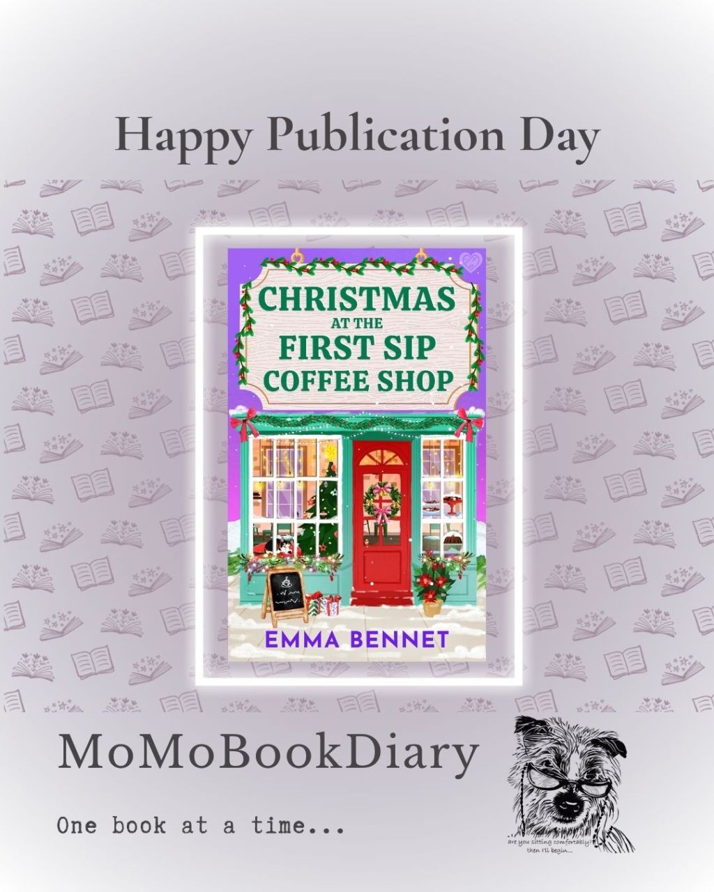 PUBLICATION DAY: Christmas At The First Sip Coffee Shop by Emma&nbsp;Bennet